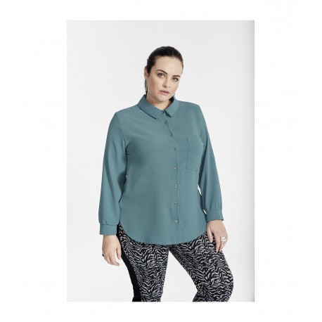  CAMISA ESENCIAL BÁSICA MUJER SPG JENUAN TALLAS GRANDES