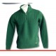 Jersey de hombre cuello perking  en color verde staats