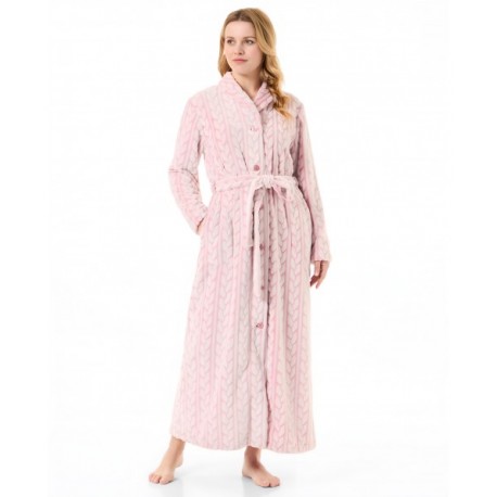 BATA TRENZA LARGA ROSA PALO MUJER LOHE