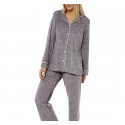 PIJAMA SEÑORA TOPOS FINDEL