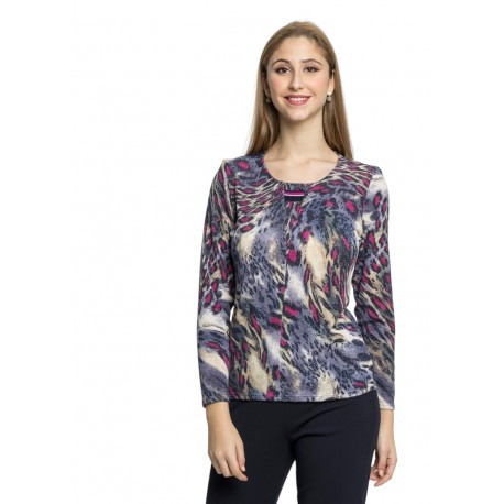CAMISETA ESTAMPADA MUJER BOGUAR