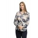 CAMISA ESTAMPADA LANOSA MUJER BOGUAR
