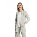 CHAQUETA LARGA LISA DE CAMAL RECTO MUJER BOGUAR +COLORES