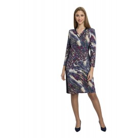 VESTIDO LANOSO CON COSTADILLOS MUJER BOGUAR