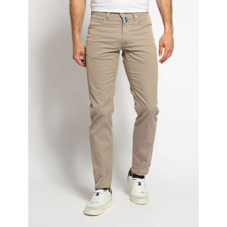 PANTALON DE PIERRE CARDIN camel lyon tapered