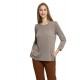 BLUSON ESTAMPADO GEOMETRICO MUJER BOGUAR