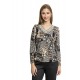 Camiseta lanosa estampada mujer boguar