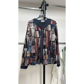 CHAQUETA ESTAMPADA COMBINADA MUJER ROSSAN