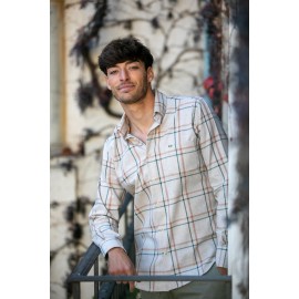 CAMISA CUADROS TERGAL CARLOS CORDOBA HOMBRE