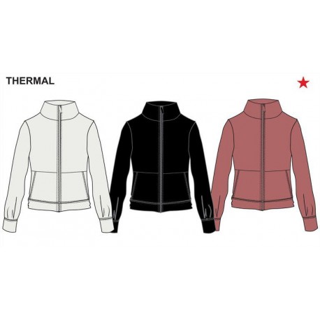 CHAQUETA POLAR MUJER LOSAN +COLORES