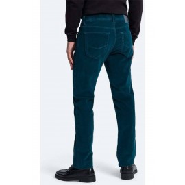 PANTALON PANA VERDE PIERRE CARDIN