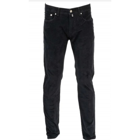 PANTALÓN DE PANA  azul marino DE HOMBRE PIERRE CARDIN LYON TAPERED FIT CON CINCO BOLSILLOS