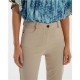 Pantalón recto de mujer con cinco bolsillos