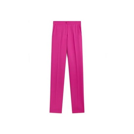 Pantalón recto de mujer de corte clásico paz torras +colores