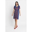 VESTIDO PANOT ESTAMPADO CON COSTADILLOS MUJER BOGUAR