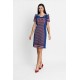 VESTIDO PANOT ESTAMPADO CON COSTADILLOS MUJER BOGUAR