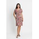 VESTIDO ESTAMPADO PATCHWORK MUJER BOGUAR