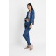 PANTALON TEJANO GOMA CINTURA MUJER BOGUAR