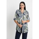 SOBRECAMISA ESTAMPADA DE MUJER BOGUAR