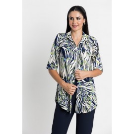 SOBRECAMISA ESTAMPADA DE MUJER BOGUAR