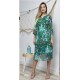 VESTIDO ESTAMPADO GASA MUJER ROSSAN