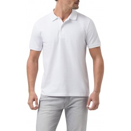 POLO PIQUE BLANCO PIERRE CARDIN HOMBRE