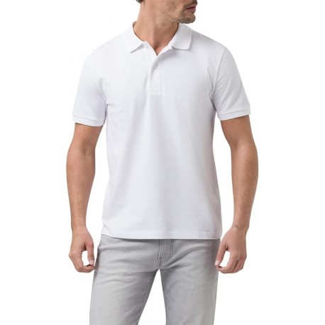 POLO PIQUE BLANCO PIERRE CARDIN HOMBRE