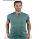 POLO LISO ALGODON CUELLO TIRA HOMBRE BROWN JURY +colores