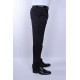 PANTALON DE VESTIR  NEGRO CON ELASTICO EN CINTURA LBS