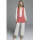 CHALECO BOLSILLOS PUNTO PERLADO MUJER TACHY ZUCCA +COLORES