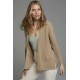 CHAQUETA CÁRDIGAN camel mujer tachy zucca