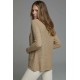 CHAQUETA CÁRDIGAN camel mujer tachy zucca