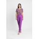 PANTALON LISO CORTE CLASICO  MUJER +COLORES