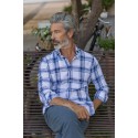 CAMISA CUADROS AZUL DE CARLOS CORDOBA