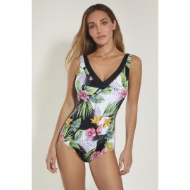 BAÑADOR COPAS ESTAMPADO MUJER DOCOR