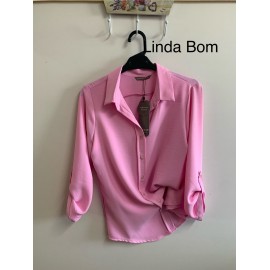 CAMISA ROSA LISA MUJER PRIVILEGE 
