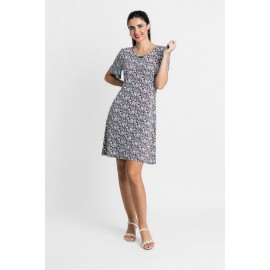 VESTIDO ESTAMPADO MUJER BOGUAR