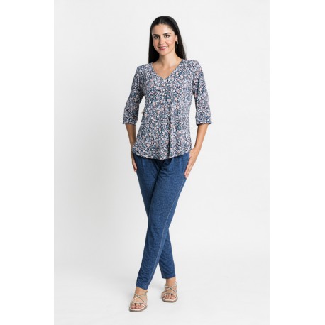 BLUSON ESTAMPADO MUJER BOGUAR