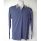 POLO DE HOMBRE AZUL CON BOLSILLO