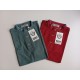 Polo cuello maho, combinado con tejido oxford. hombre brown jury +colores