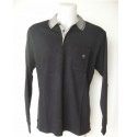 POLO DE HOMBRE NEGRO CON BOLSILLO