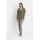 PANTALON FLUIDO ESTAMPADO MUJER BOGUAR