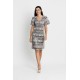 VESTIDO DE ENCAJE CON COSTADILLOS MUJER BOGUAR
