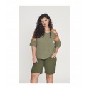 BLUSA COMBINADA CROCHET MUJER SPG JENUAN