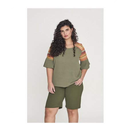 BLUSA COMBINADA CROCHET MUJER SPG JENUAN
