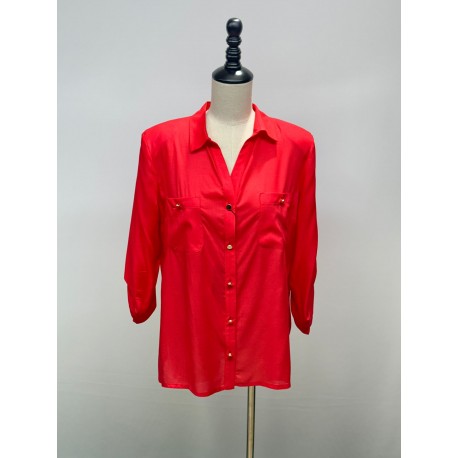 BLUSA  ROJA DE MUJER ESTEFANIA RODRIGUEZ  