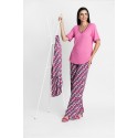 PANTALON ANCHO ESTAMPADO MUJER BOGUAR