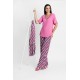 PANTALON ANCHO ESTAMPADO MUJER BOGUAR