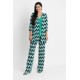 PANTALON ANCHO ESTAMPADO MUJER BOGUAR