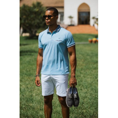POLO HOMBRE CON BOLSILLO CARLOS CORDOBA +COLORES